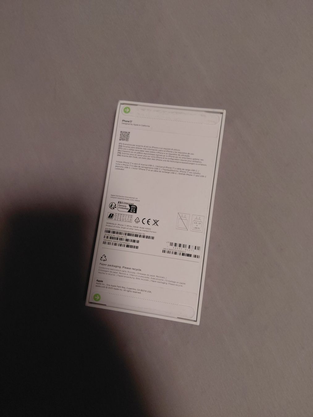 Apple Portables: Iphone 17 256 GB – D'occasion à Cazis par Bob0012 1
