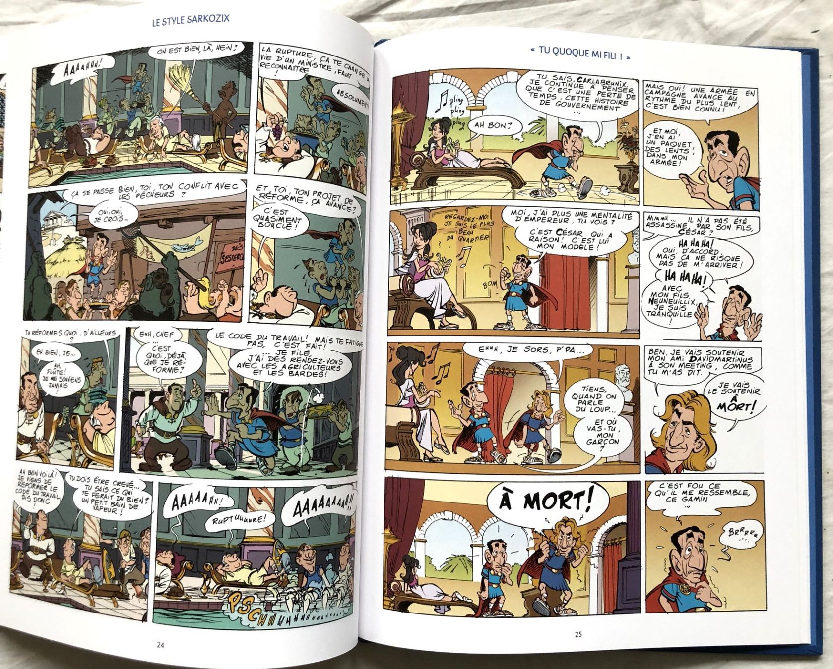 Fumetti: LES AVENTURES DE SARKOZIX - Tome 1/2/3 – Usato da Schaffhausen venduto da durruti 4