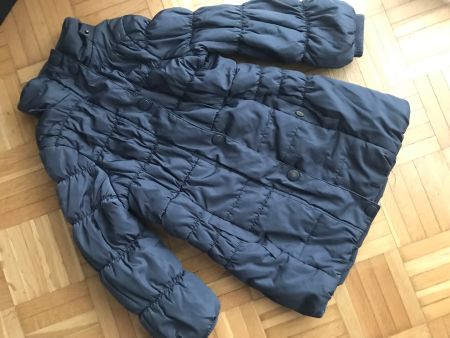 Winterjacke Grösse 110 dunkelgrau