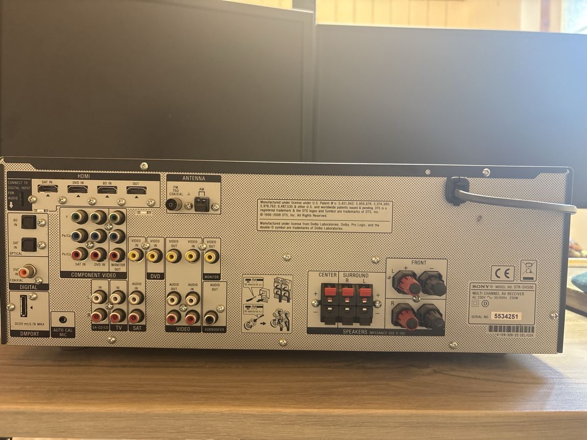 Sony Ricevitori: Sony Multi Channel AV Receiver STR-DH500 – Usato da Schafisheim venduto da BrRa01 1