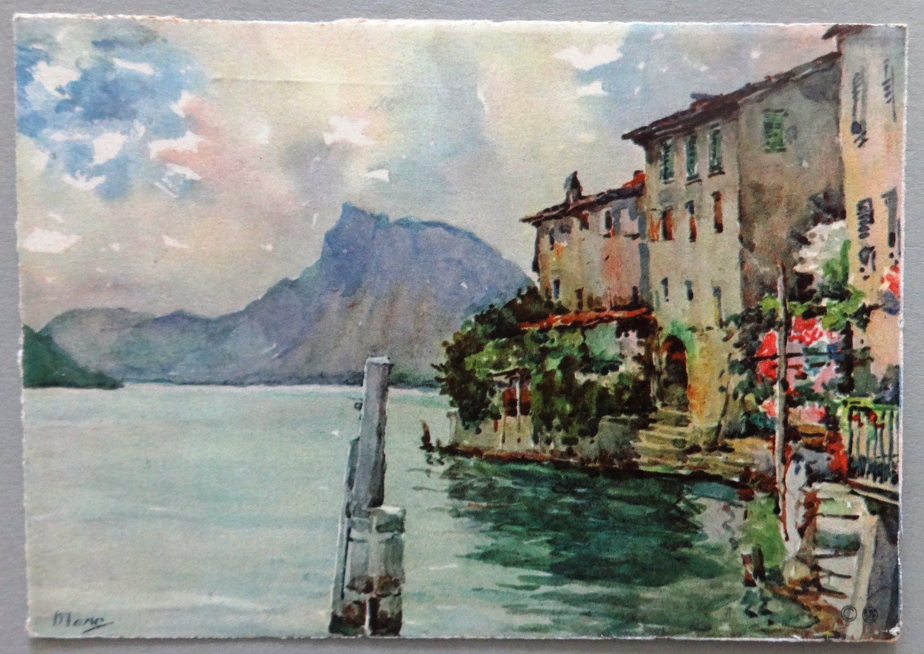 Cartoline postali: Gandria – Usato da Fétigny venduto da Billy2miny