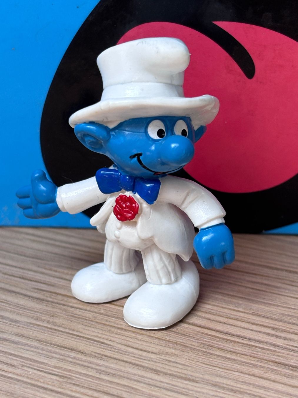 Schleich Statuette: Bräutigam Schlumpf – Usato da Lyss venduto da Duckszone