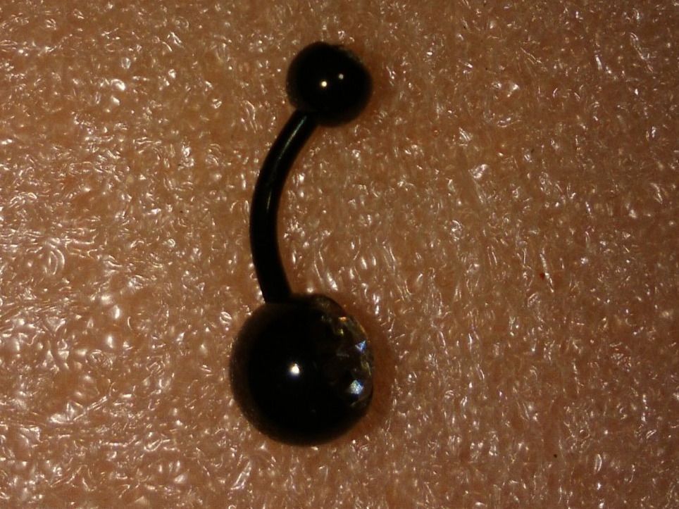 Piercingschmuck: bauchnabel piercing,,schwarz,,mit zerkonia – Neu (gemäss Beschreibung) aus Basel von bijoutrie_4 2