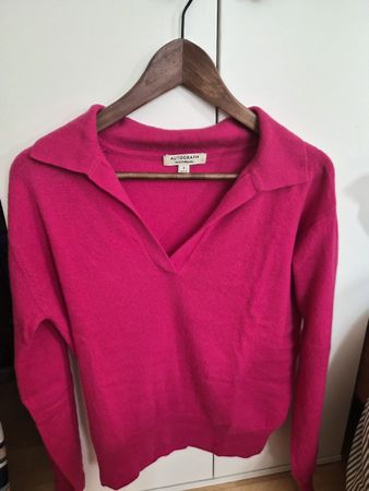 cashmere sweater pink
