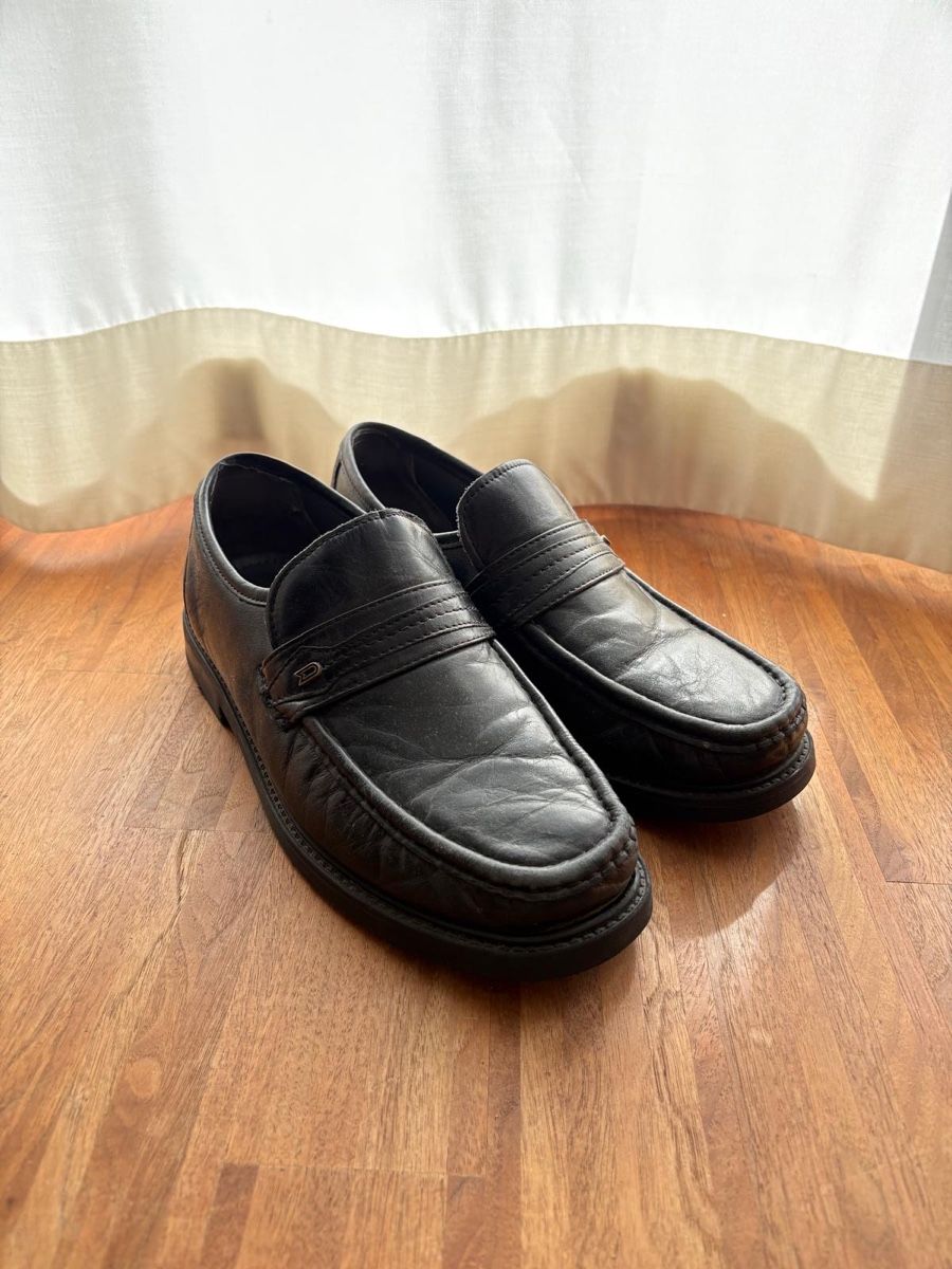 Scarpe da uomo: Herren Loafer schwarz Grösse 43 – Usato da Oberkirch LU venduto da mat_m5cj 1