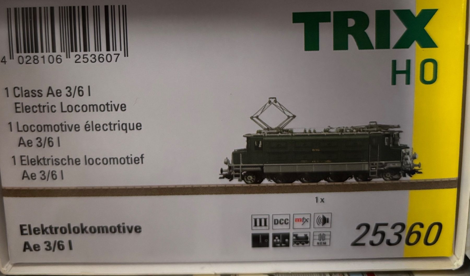 Trix Modellini di ferrovie: Trix 25360 Ae 3/6 mit Sound – Nuovo e nell'imballaggio originale da Schinznach-Dorf venduto da Rur25 1
