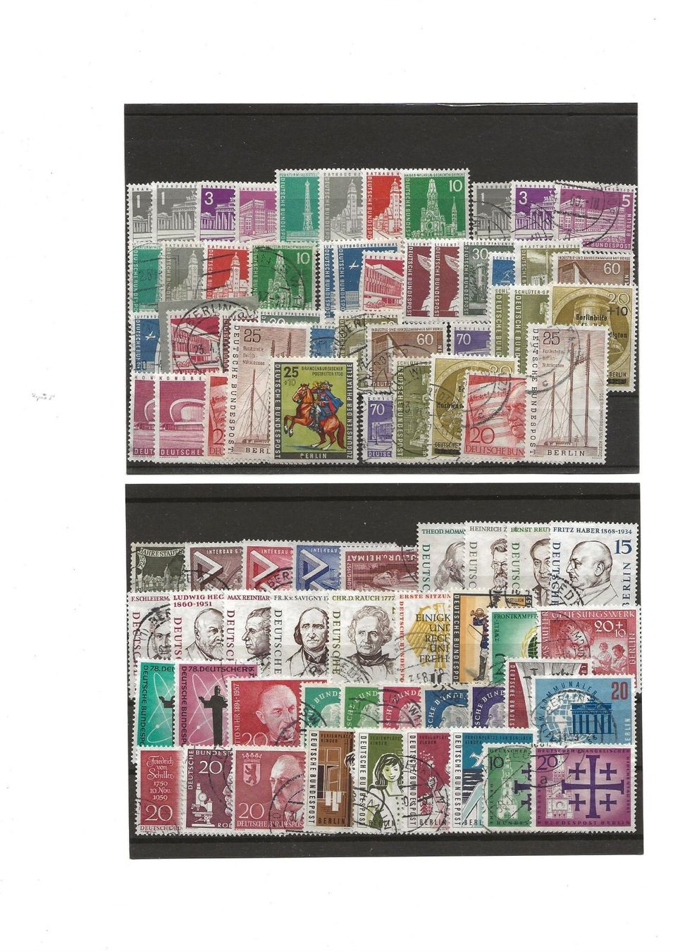 Tous les timbres: BRD Lot – D'occasion à Schlieren par Sternstunde2