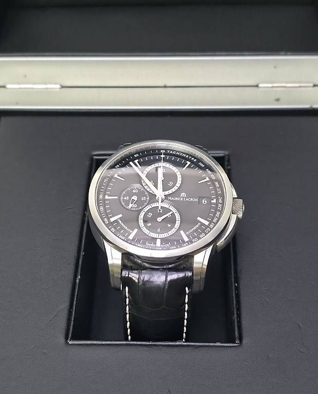 Orologi: Maurice Lacroix Pontos Chronograph Valgranges  Fullset – Usato da Männedorf venduto da GSgolfer