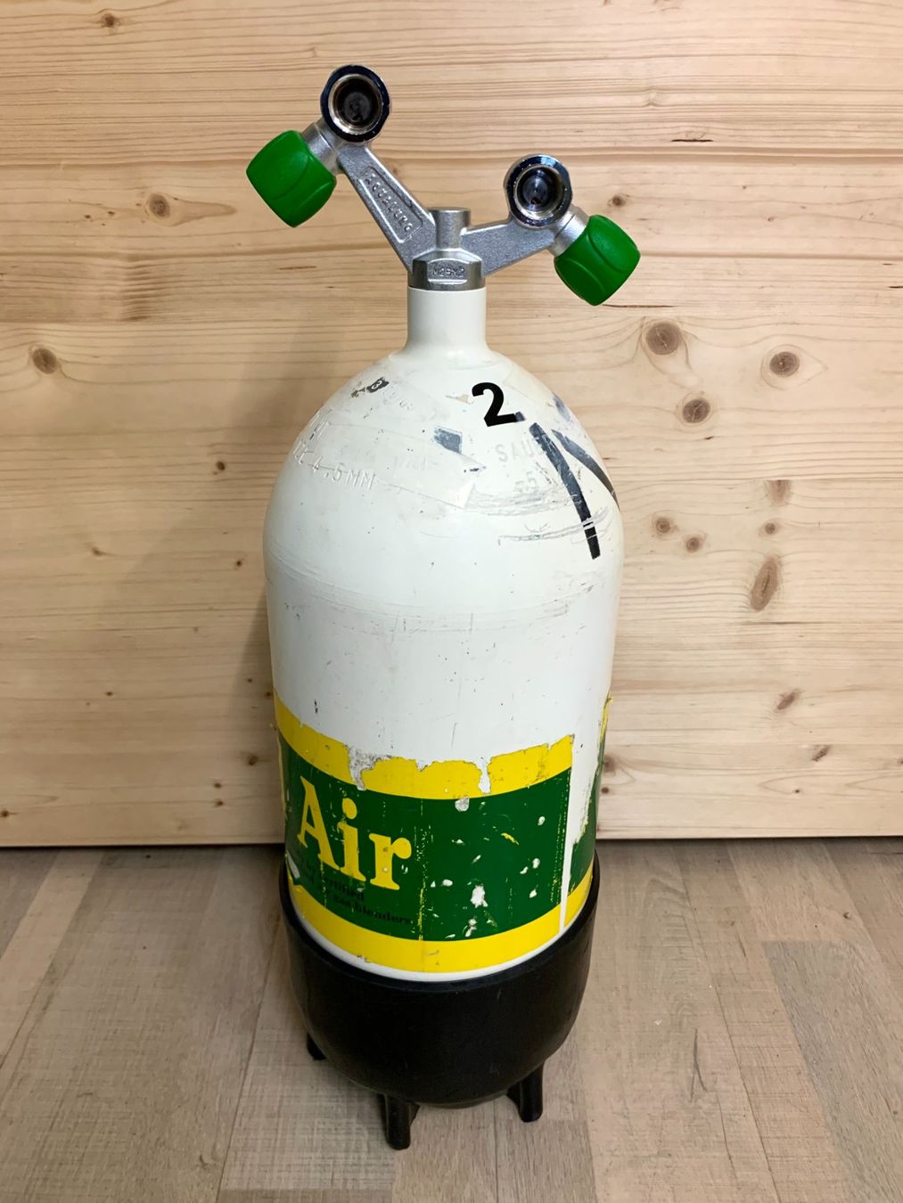 Tauchflaschen: Tauchflasche - Nitrox - 12L – Gebraucht aus Samstagern von Spliti