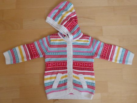 Fröhliche Strick Jacke  Grösse 92 von H & M