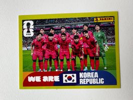 Panini WM 2026 Aufkleber Südkorea KOR 13 United Edition!