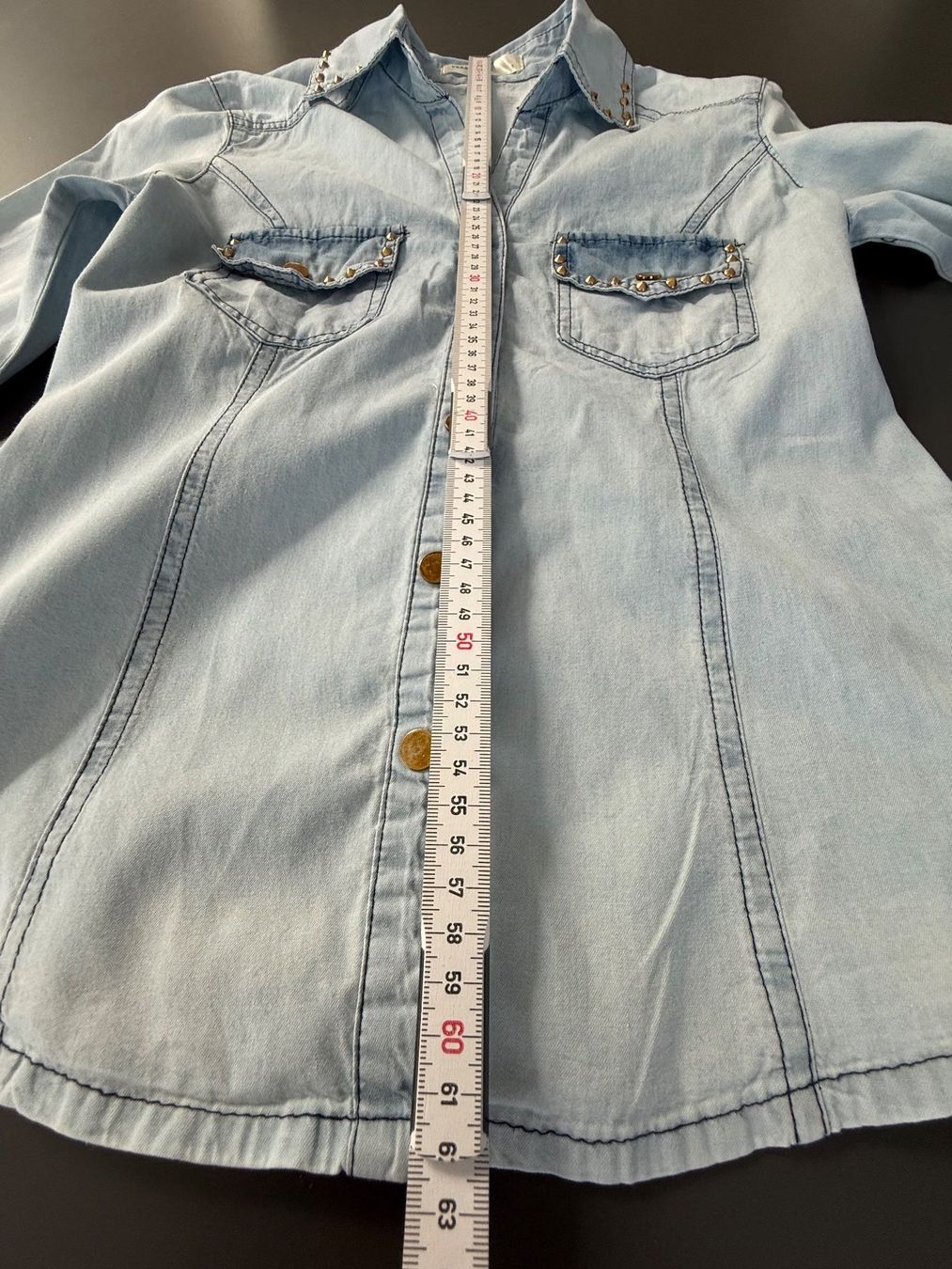 Blusen: Vera & Lucy  Jeansbluse  Grösse S – Gebraucht aus Subingen von ArtBead 6