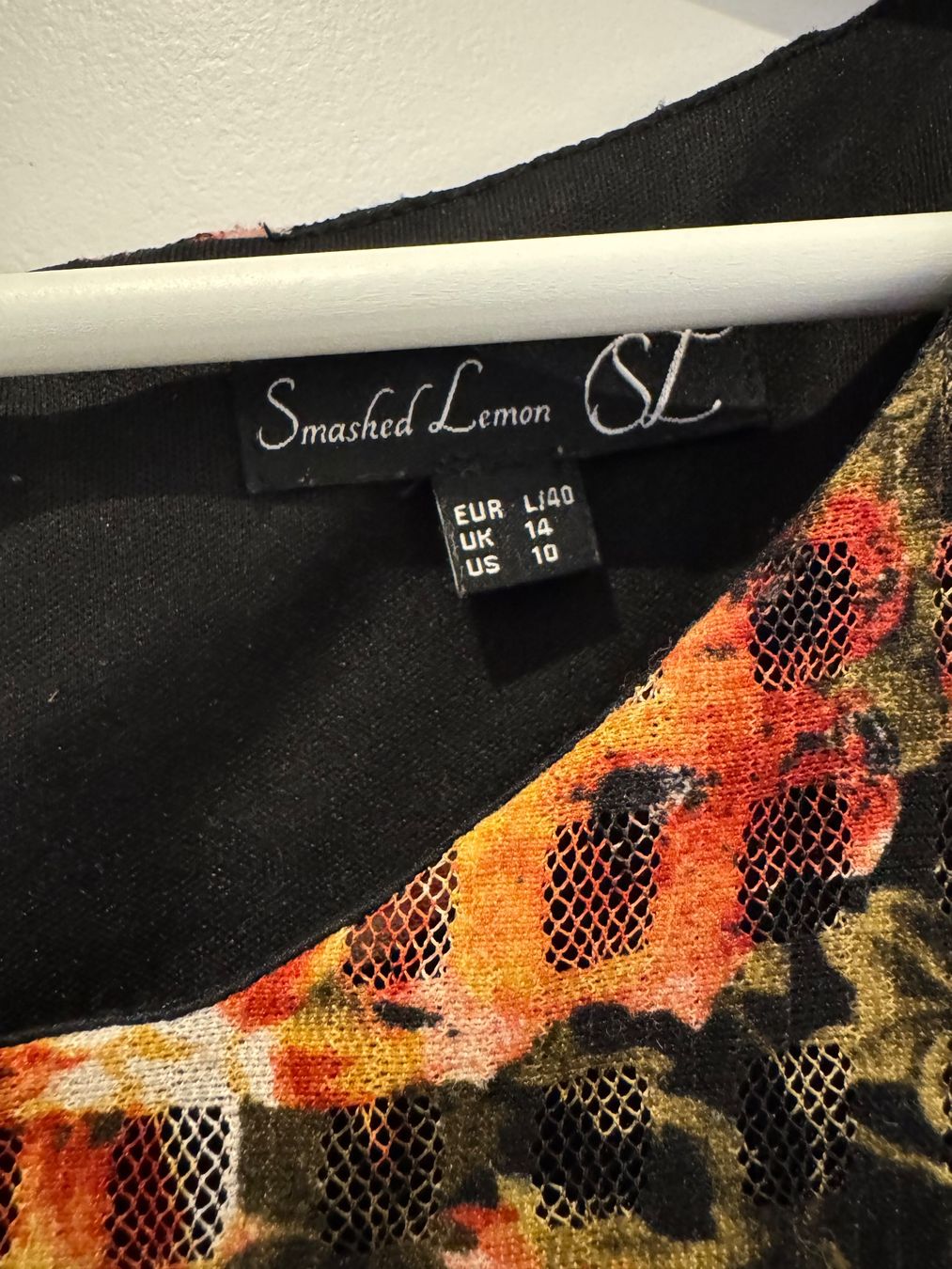 Vestiti: Smashed Lemon Kleid, Gr. 40, Blumenmuster – Usato da Männedorf venduto da ievam 1