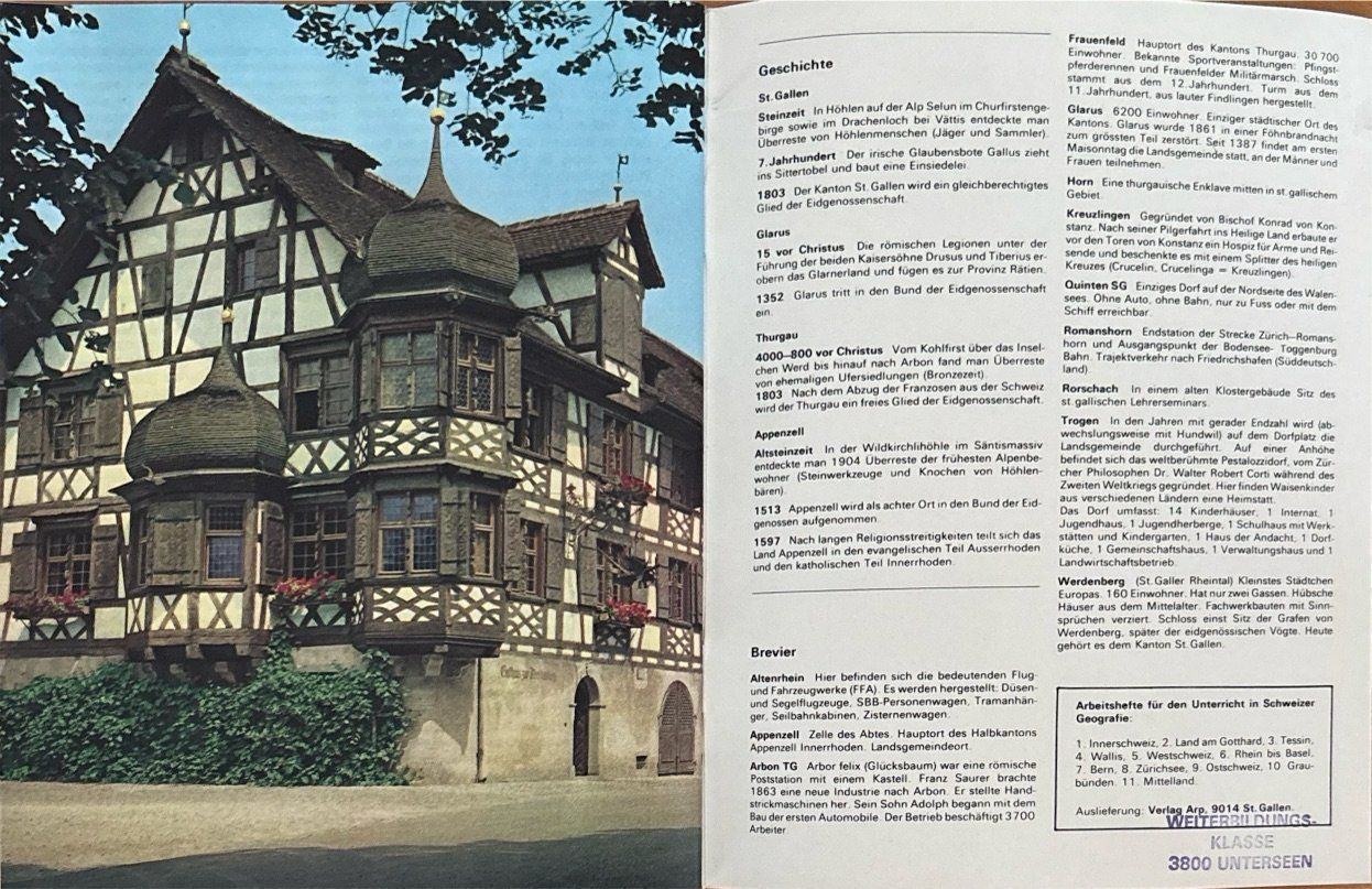 Libri: Kaiser Ernst, Ostschweiz - Heft 9 – Usato da Sarnen venduto da Livres 5