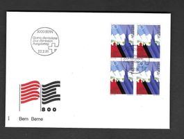 CH FDC Viererblock