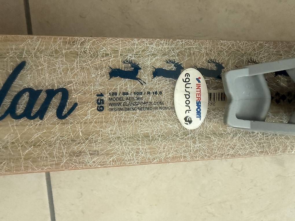 Sci: Elan Free Spice Ski 159 inkl. Bindung – Usato da meiringen venduto da Dbirri 3