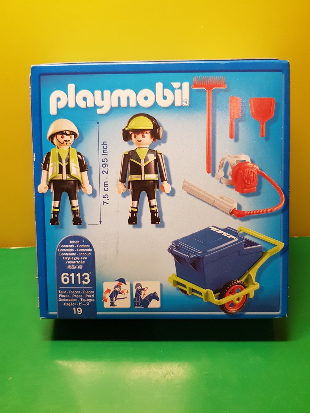 Playmobil Giocattoli: Playmobil 6113 Stadtreinigungs-Team NEU – Nuovo e nell'imballaggio originale da St.Gallen venduto da TinasBauundSpiel 1
