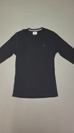 Tommy Jeans - T-shirt manches longues noir - Taille M