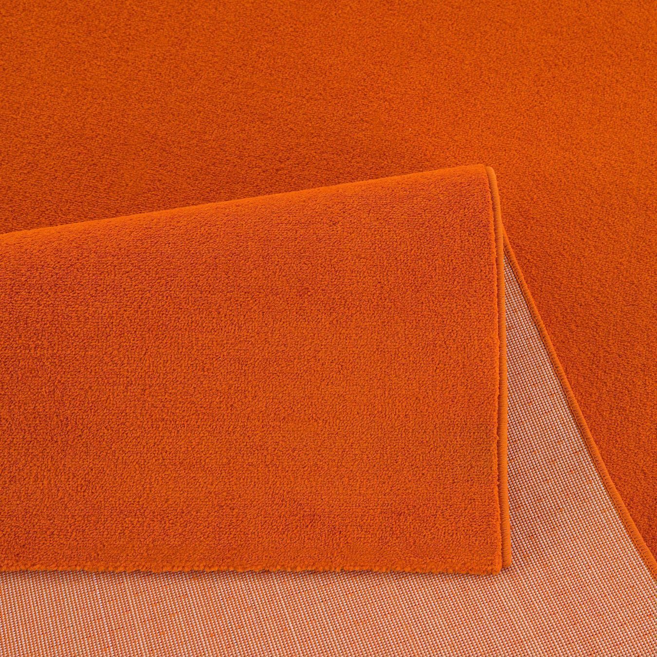 Tapis: Teppich Uni 9510-Orange, 160 x 230 cm – Neuf avec emballage d'origine à Reinach AG par carpethouse 4