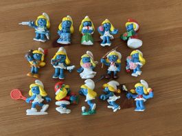 Schlümpfe Sammlung, 15 Stück, Rarität! Vintage Figuren!