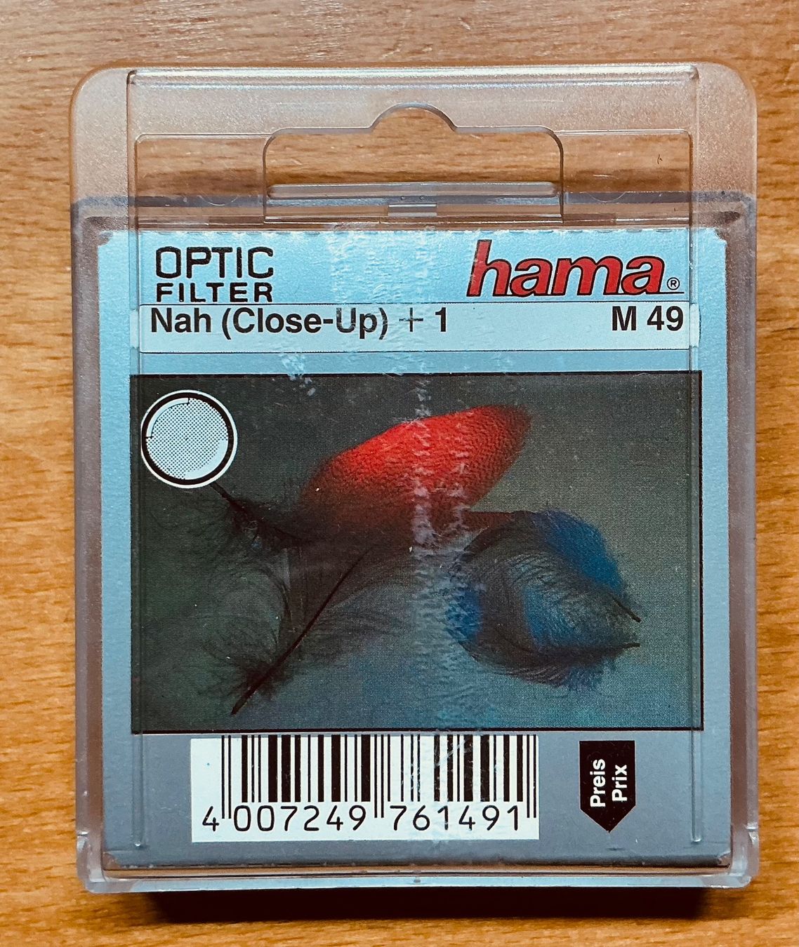 Hama Filtri: Hama Optic Filter Nah 50-100cm M49 ungeöffnet Origin. 761.49 – Nuovo (secondo la descrizione) da Hergiswil NW venduto da orcalina14 1