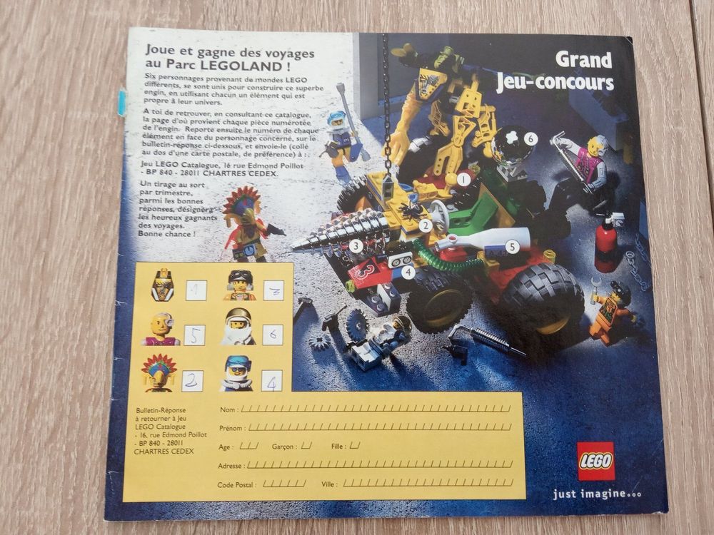 Catalogue Lego 1999 FR sans couverture (Gebraucht) in Champtauroz