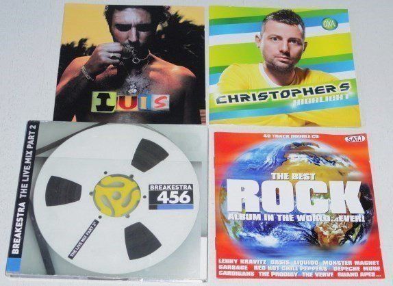 CD: 3CD's + double CD - Luis, Breakestra, Christopher, BestRock – Usato da Unterbäch VS venduto da diquq