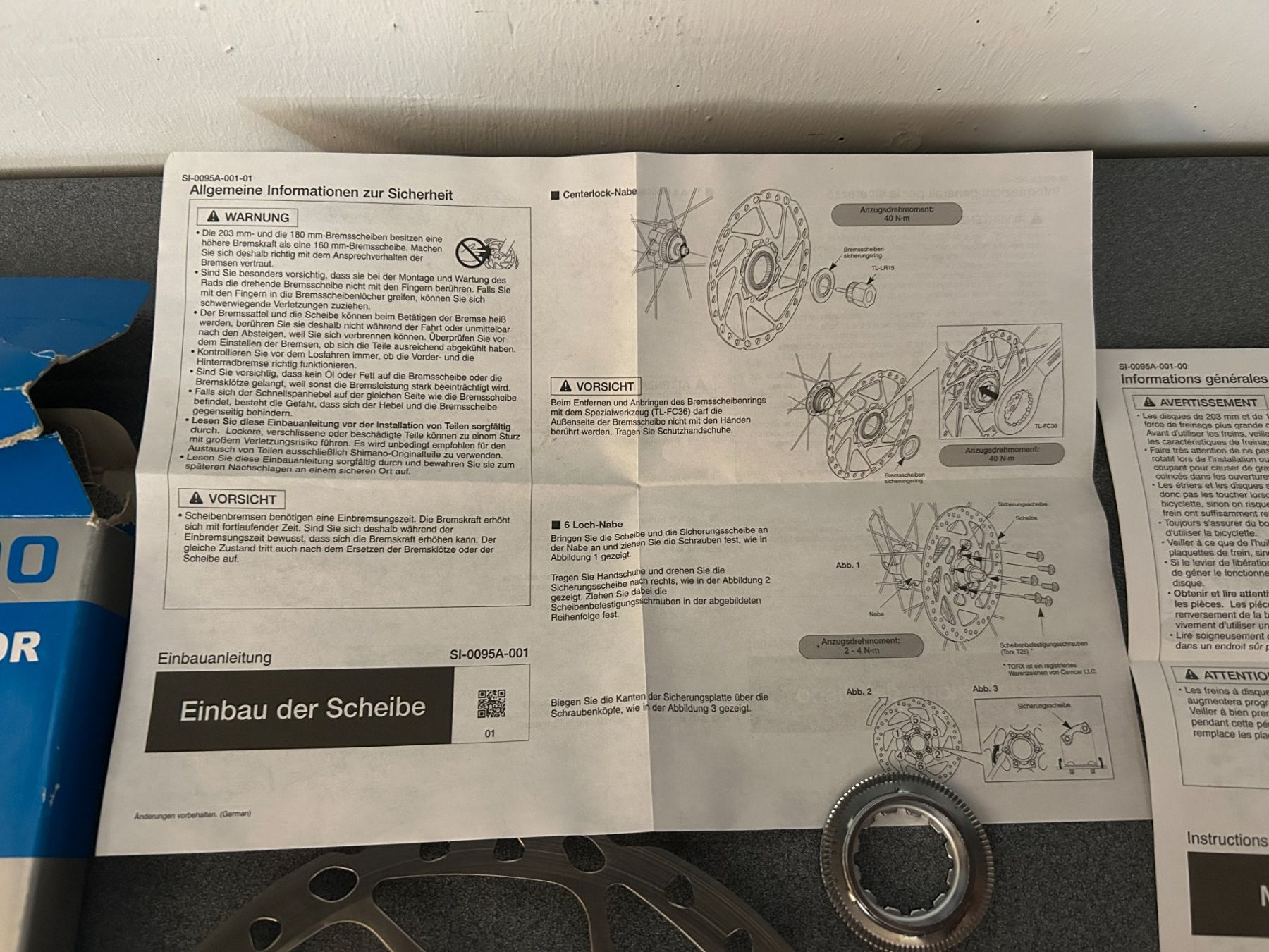 Shimano Pezzi di ricambio: Shimano Bremsscheibe Disc Rotor 180mm – Nuovo (secondo la descrizione) da Küsnacht ZH venduto da filo_fila8700 9