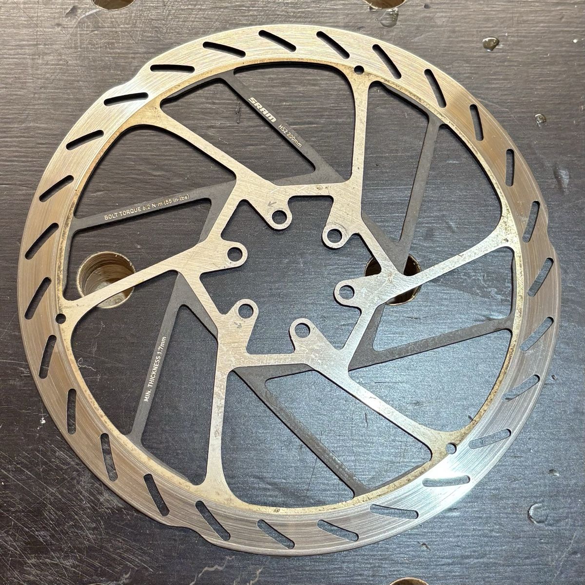 Sram Pezzi di ricambio: Sram HS2 200mm 6-Loch – Usato da Zunzgen venduto da majorburton 2