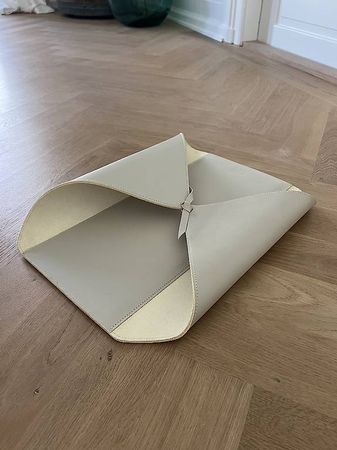 Original Rabitti 1969 by Giobagnara Lederkorb Ledermappe