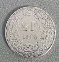 1914 2 Franken Super erhaltung