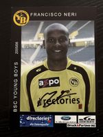Francisco Neri YB signierte Karte 2005/06 Top Zustand Fussba