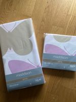 Satin Bettwäsche Set 160×210 + 65×100 Baumwolle NEU Maddison