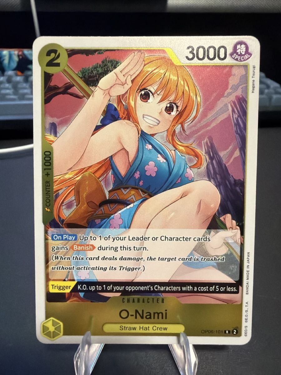 Bandai Carte collezionabili: One Piece Karte: O-Nami holo – Nuovo (secondo la descrizione) da Kriens venduto da Ajiani