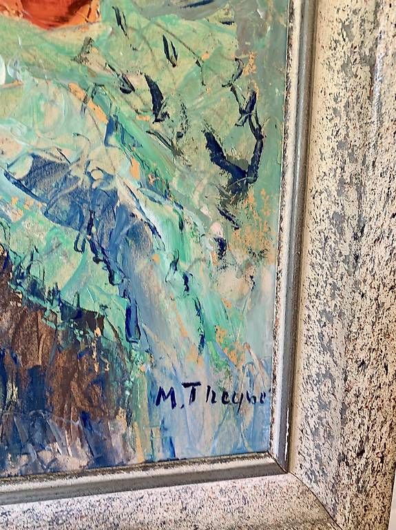 Tableaux: Max Theynet – D'occasion à Montreux par Barber_Swiss_Vintage 3
