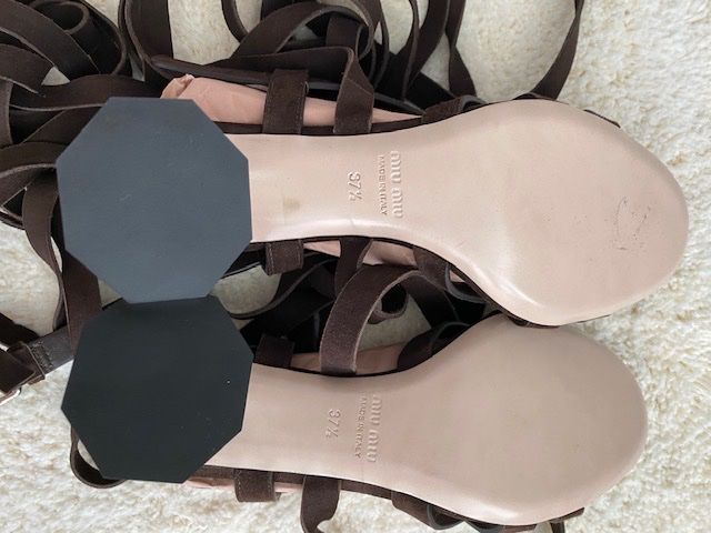 Miu Miu Chaussures femmes: Miu Miu gladiator sandals 37.5 – Neuf (Voir description) à Dallenwil par ZD2019 5
