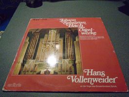 Schallplatte Johann Sebastian Bach, Orgelwerke / Hans Vollen
