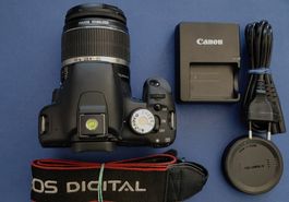 Canon EOS 500D mit Canon 18-55mm EFS 1:3.5-5.6 IS
