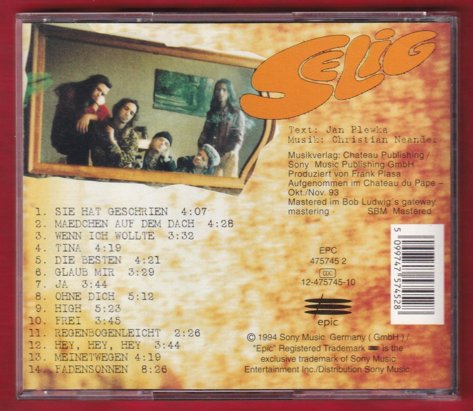 CD: Selig - Selig (CD) – Usato da Zürich venduto da Pfluftl2000 1