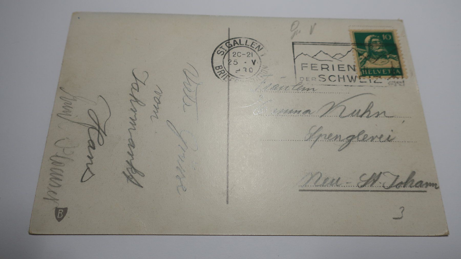 Cartes postales: St. gallen mit Rosenberg N° 3502 – D'occasion à Cormoret par Pascalll2001 4