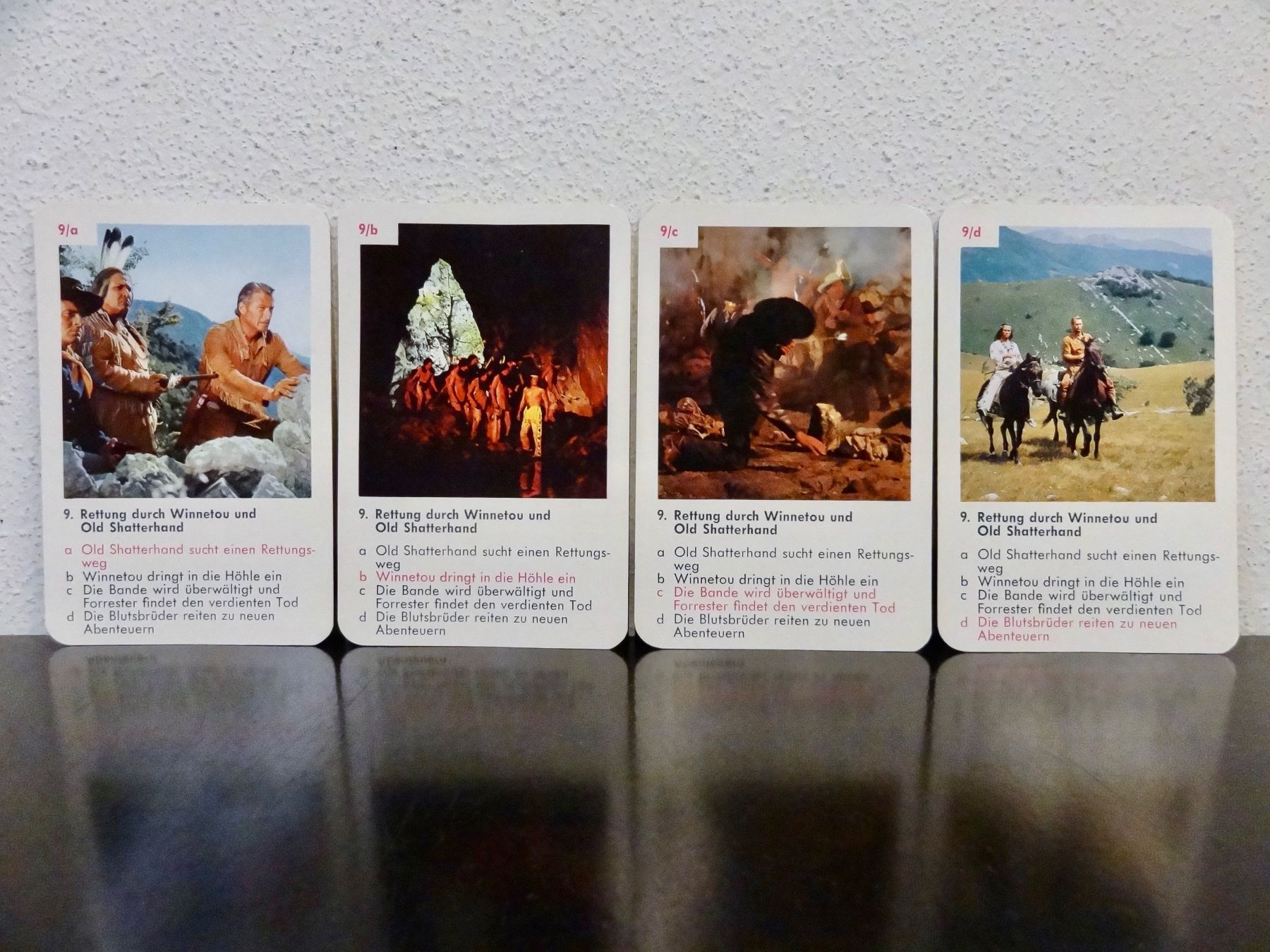Spiele: schönes altes Quartett WINNETOU II – Gebraucht aus Kerzers von wisaundso 9