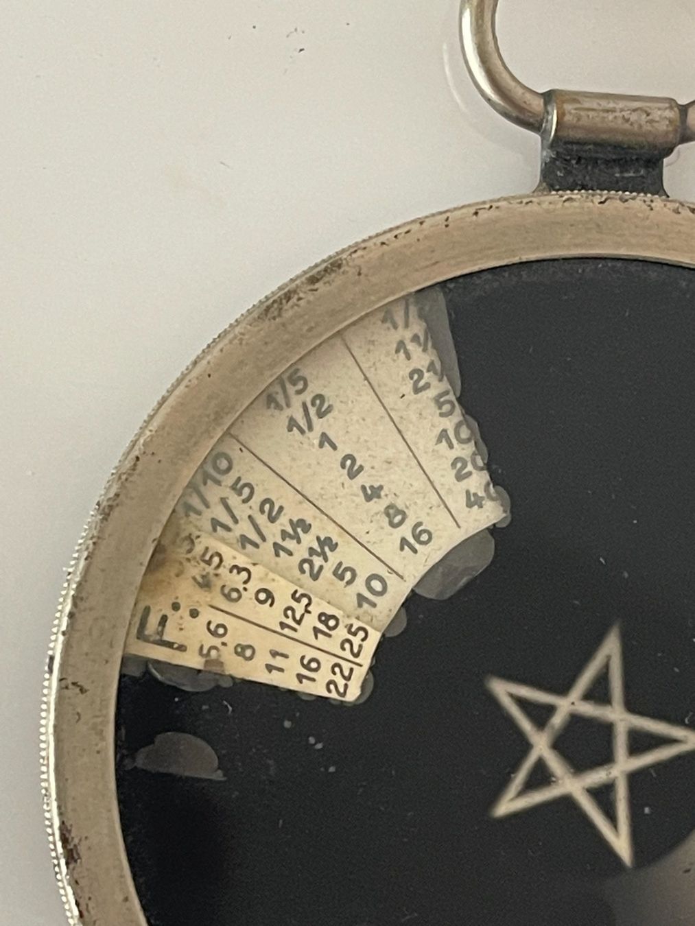 Misurare: Zeiss Ikon / Ica Diaphot light meter. Approx. 1925/1930 – Usato da Jonen venduto da BMWE369 4