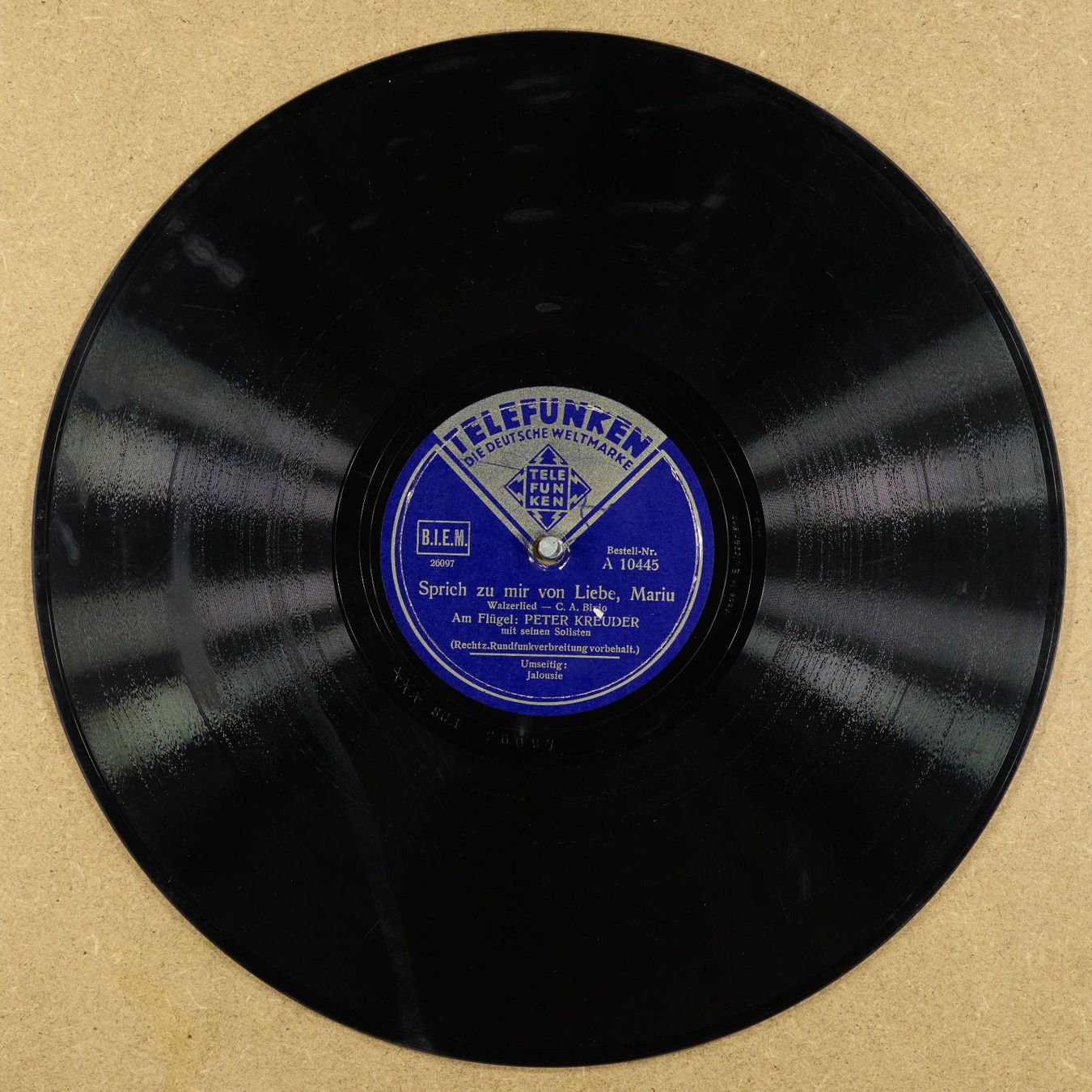 Dischi in vinile: 10x div. Schellack – Usato da Birmenstorf AG venduto da biggs02 4