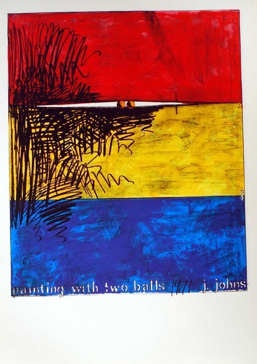 Foto & Immagini: Jasper Johns, painting with two balls – Nuovo (secondo la descrizione) da Bern venduto da Vintage-Art-Poster 5