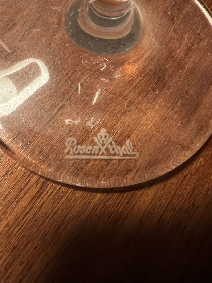 Rosenthal Gläser: Rosenthal Belcanto 5 Champagner Gläser – Gebraucht aus Zürich von Zurich_TimeCapsule 3