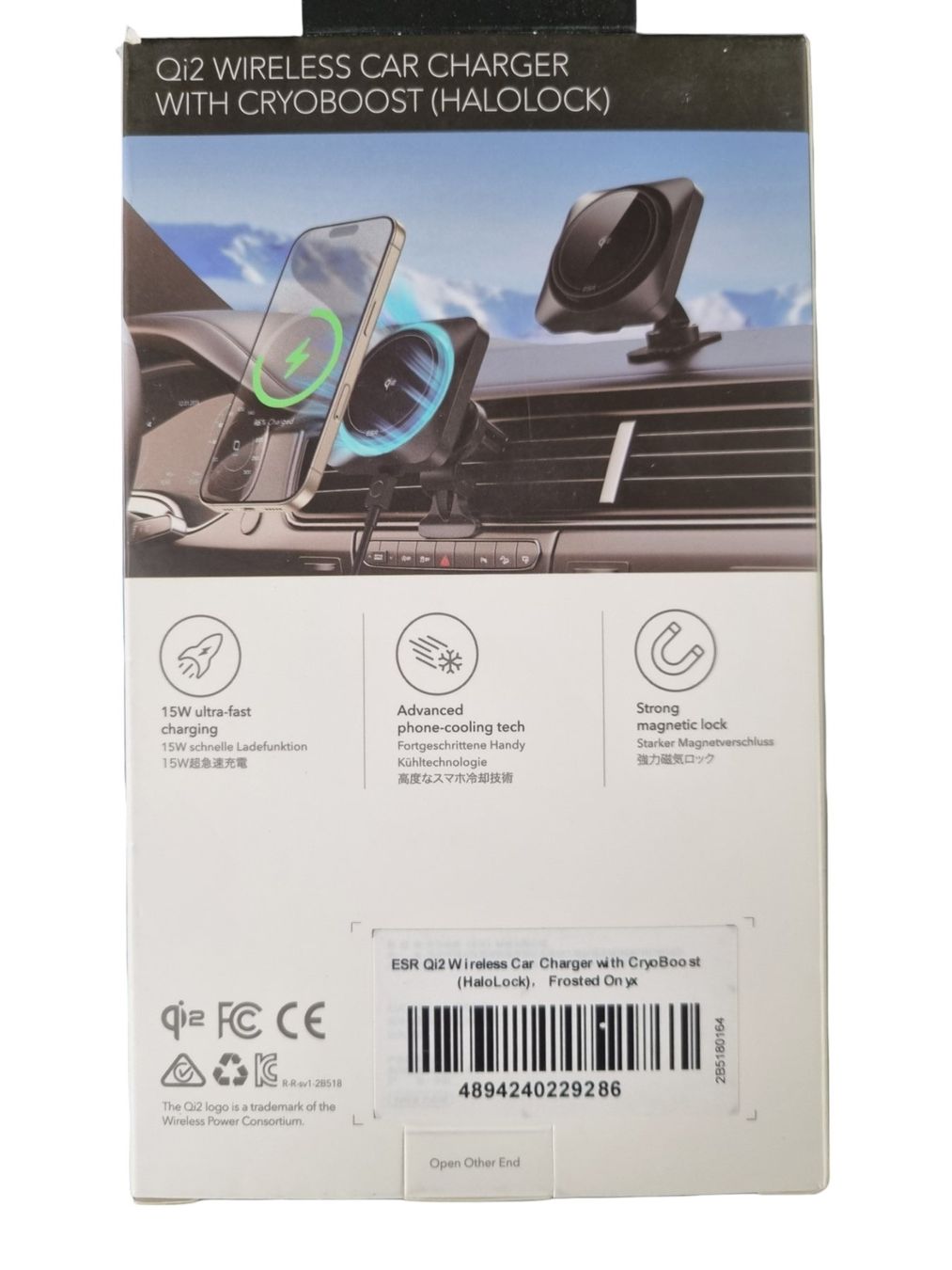 Caricabatterie: ESR Wireless Car Charge – Nuovo (secondo la descrizione) da Wangen b. Olten venduto da Restwert_Wangen 4