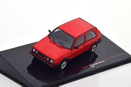 VW Golf II GTI Phase II 1987-1990 rot / schwarz    1:43