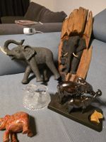 Elefanten-Figuren verschiedenen Materialien auch Partylite