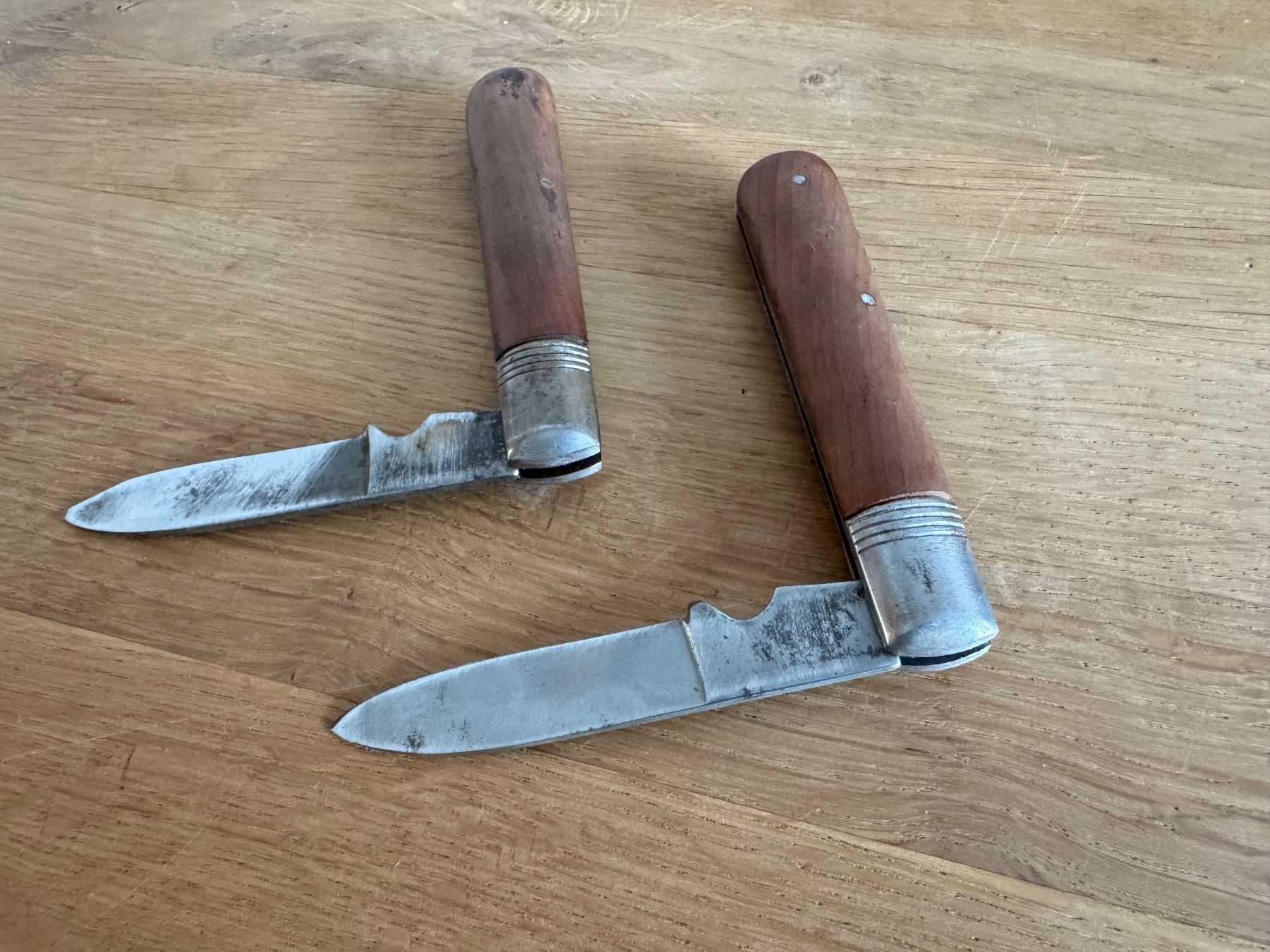 Accessori: 2 X Deutscher Taschensoldat Klappmesser – Usato da Frauenfeld venduto da difi67 3