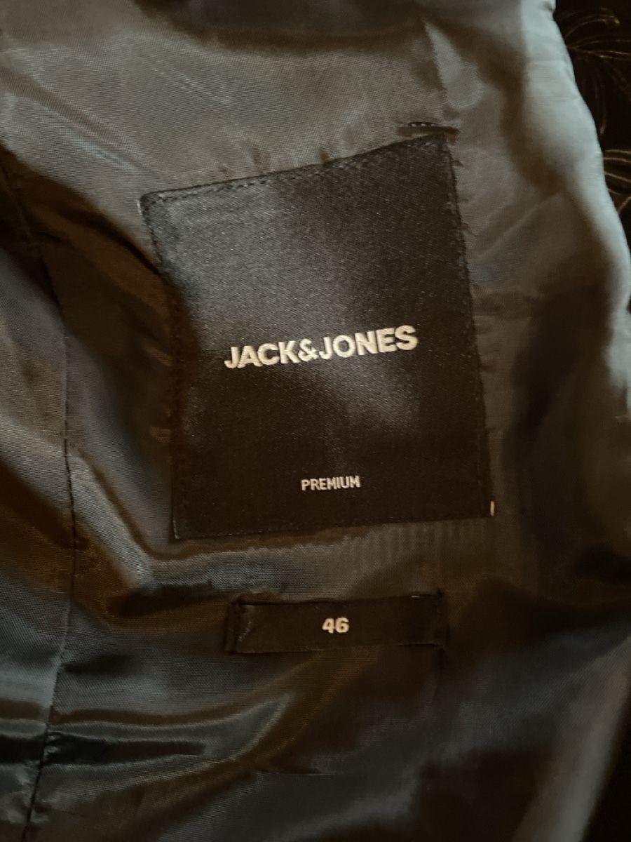 Jack & Jones Giacche: Jack&Jones Premium Blazer Gr. 46 / S Ananas Muster – Nuovo (secondo la descrizione) da Watt venduto da Willis4 2